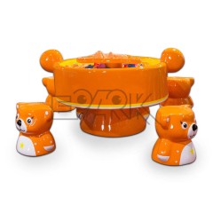Led Large Playground Hello bear Kids 3d Projection Magic Ar Interactive Sand Table