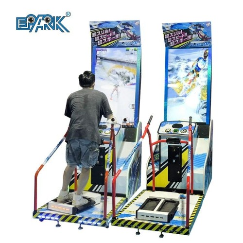 Indoor Sport Racing Kids Game Machine Coin Operated Skiing Simulator Arcade Skiing Game Machine
