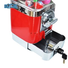 Coin Operated Plastic Barrel Square Head Candy Gumball Toy Bubble Bouncy Ball Machine