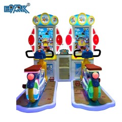 32 Inch Screen Coin Operated Rides On Car Riding Bike Simulator Video Game Machine For Kids