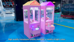 Coin Operated Candy Vending Machine Mini Claw Machine With Bill Acceptor For Claw Game Machine