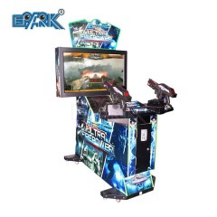 Flashing Lights Gun Shooting Arcade Video Game Machine