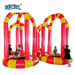 Buy Inflatable Trampolines Sport Games Salto De Bungee Inflable For Amusement Park Rental Air Jumper Moonwalk On Sale