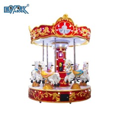 6 Seats Outdoor Rotating Carousel Kids Amusement Rides Mini Carousel