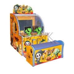 Amusement Park Spooky Ball Shooting Game 32 Inch Video Game Machine Arcade