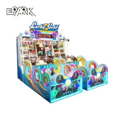 Indoor And Outdoor Approved Toss Coin Super Fun Amusement Park Carnival Booth Game Machine Equipment