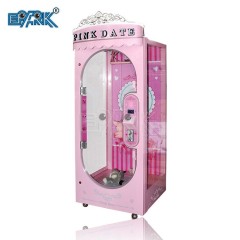 Gift Pluche Plush Kids Stacker Big Push Skill Mini Game Jumbo Arcade Claw Crane Toy Vending Doll Catching Machine Pink Date