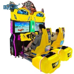 Coin Operated Coin Pusher Amusement Car Racing Arcade Rides On Car Game Machine Driving Simulator Gaming Machine