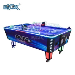 L Size Curved Table Air Hockey Table Coin Operated Games Arcade Games Machines Machine For Sale