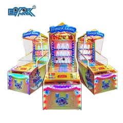 Clown Frenzy Coin-Operated Bill Thowing Ball Game Arcade Ticket Machine Game