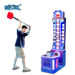 Coin Operated Arcade Ticket Redemption Machine Hammer Punching Arcade Game For Sale