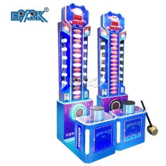 Coin Operated Arcade Ticket Redemption Machine Hammer Punching Arcade Game For Sale