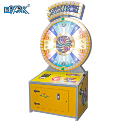 Spin N Win Coin Operated Arcade Machine Lottery Machine Ticket Redemption Game Machine