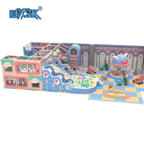 Factory Supply Attractive Soft Play House Equipment Kids Plastic Indoor Playground