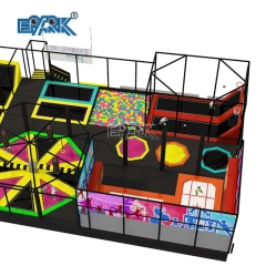 China Trampoline Park 1300 Square Meters Vitality Space Trampoline Park Indoor Playground