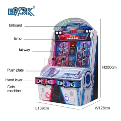 Speed Pinball 4 Player Game Machine Kids Coin Operated Games Pinball Machine Ticket Redemption Game Machine Lottery Machine