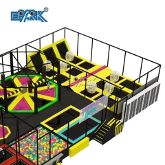 China Trampoline Park 1300 Square Meters Vitality Space Trampoline Park Indoor Playground