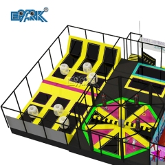 China Trampoline Park 1300 Square Meters Vitality Space Trampoline Park Indoor Playground