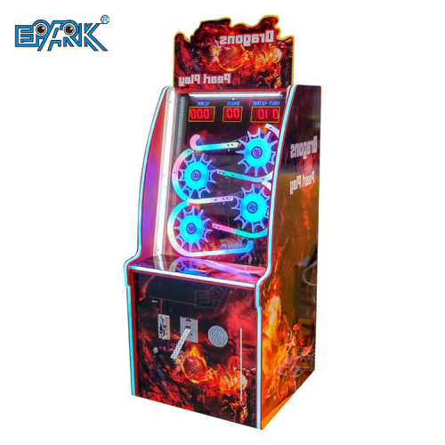 Coin Operated Indoor Lottery Amusement Dragon Ball gear Ticket Redemption Game Machine For Game Center For Sale