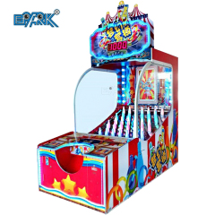 Coin Operated Ring Bottle Toss lottery machine Ticket Redemption Game Machine