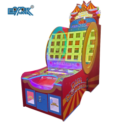 Ball Throwing Kids Game Coin Operated Ticket Winning Redemption Machine