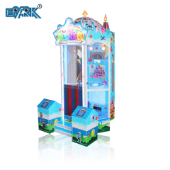 Coin Operated Rainbow Castle Kids Lottery Ticket Redemption Game Machine