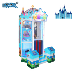 Coin Operated Rainbow Castle Kids Lottery Ticket Redemption Game Machine