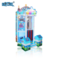 Coin Operated Rainbow Castle Kids Lottery Ticket Redemption Game Machine