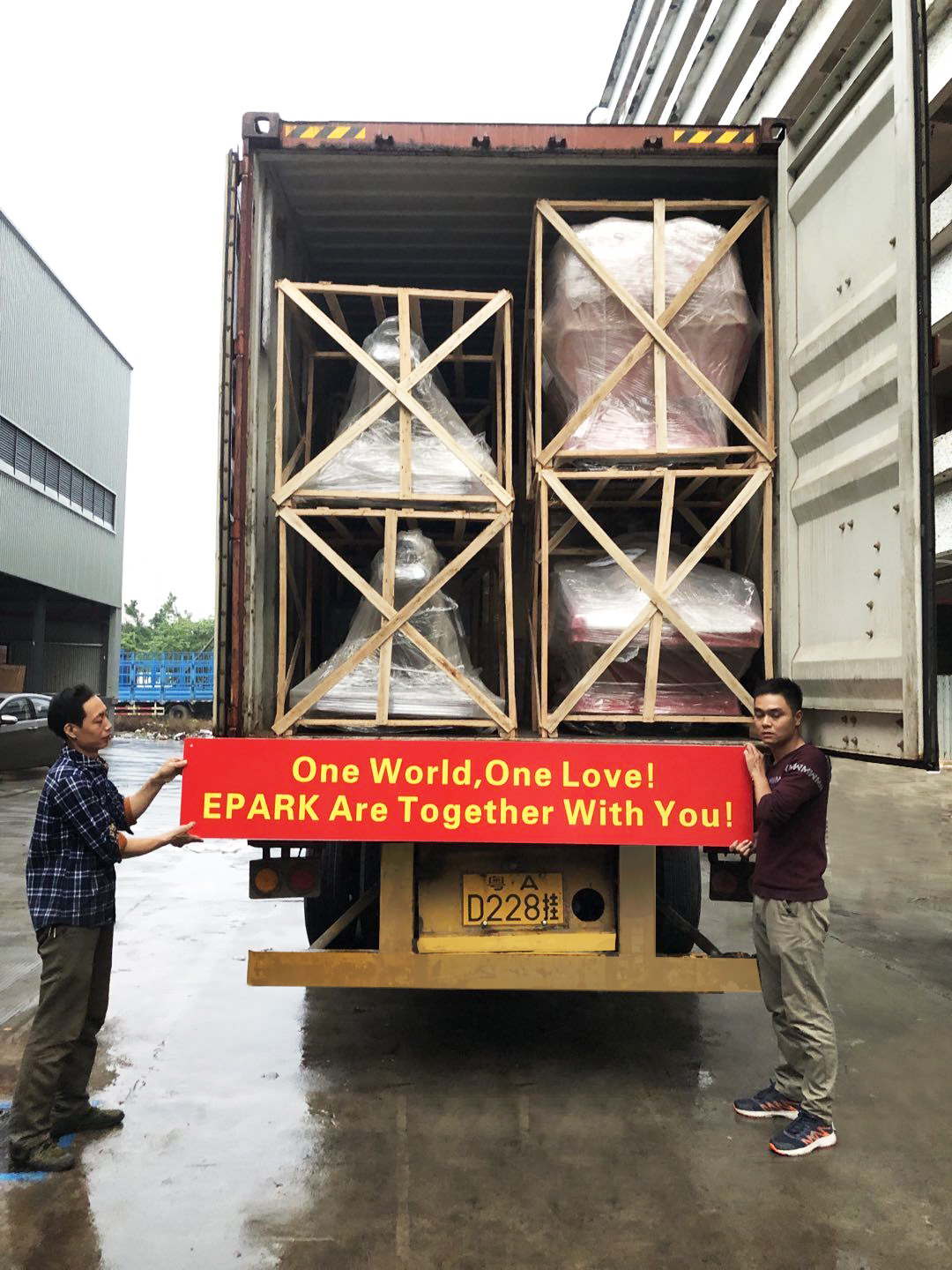 EPARK Three 40HQ Containers Shipped To Chile