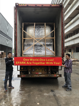 EPARK A 40HQ container shipped to the United States