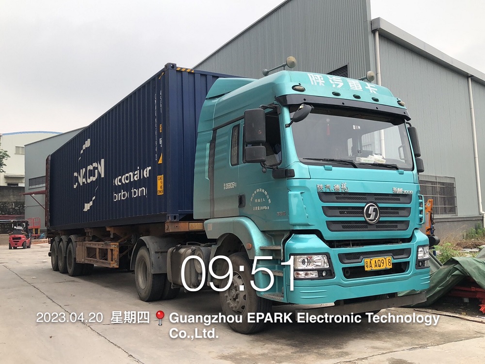 EPARK One Container Shipped To Libya