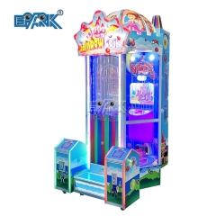 Coin Operated Indoor Amusement Rainbow Castle Throwing Ball Ticket Arcade Game For Sale