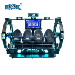 New 4 Person Cinema Virtual Reality Roller Coaster Egg Chair 9d Vr Cinema Arcade Machine