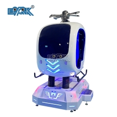 Coin Operated Virtual Reality Helicopter Flight VR Plane 9d Vr Experience Game Arcade Machine