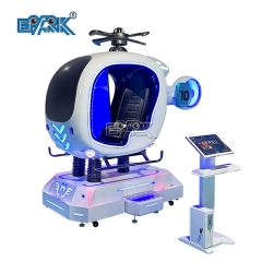 Arcade Machine VR Plane Amusement Park Products VR Flight Game Simulator Helicopter Ride Single Player