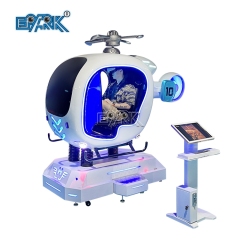 Coin Operated Virtual Reality Helicopter Flight VR Plane 9d Vr Experience Game Arcade Machine