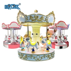 Newest 6 Seats Mini Carousel Horses Rides Carousel Small Carousel For Sale Merry Go Round