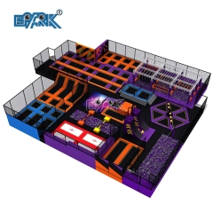 Trampoline Park Indoor Playground Equipment Kids Funny Soft Play Maze