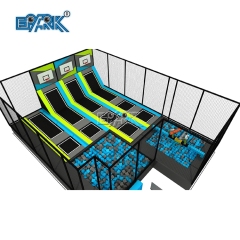 Kids Indoor Children Playground Equipment For Sale Trampoline Park