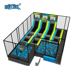 Kids Indoor Children Playground Equipment For Sale Trampoline Park