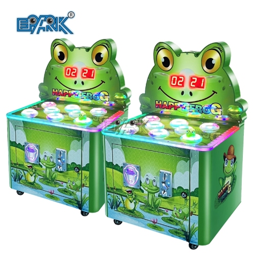 Coin Operate Arcade Game Machine Hit Frog Hammer Game Machine For Kids