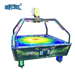 Indoor Sports Coin Operated Game Machines 4 Person Air Hockey Table