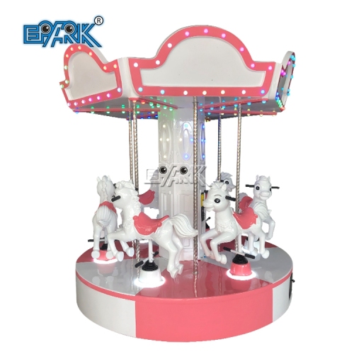 Amusement Park Game Carousel Coin Operated Kiddie Ride Machine Arcade Machine Equipment