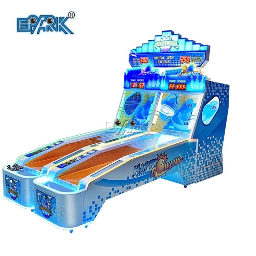 Coin Operated Double Player Happy Bowling Electronic Arcade Redemption Game