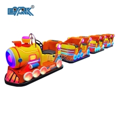 Amusement Park Multiplayer Train Tracks Set Track Electric Train For Kids