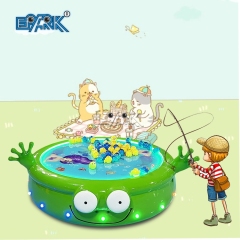 Arcade Catch Frogs Fishing Game Machine Magnetic Frog Fishing Children's fish pond game