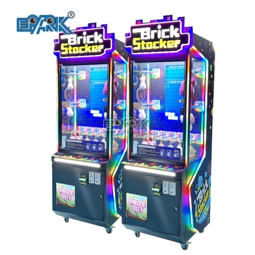 Newest Brick Stacker Game Machine Indoor Coin Operated Plush Machine Dolls Stacker Game Machine
