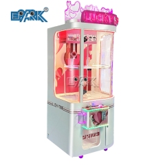 Lucky Spin Coin Operated Game Machine Single People Catch The Doll Crane Cartoon Toy Claw Machine