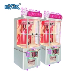 Lucky Spin Coin Operated Game Machine Single People Catch The Doll Crane Cartoon Toy Claw Machine