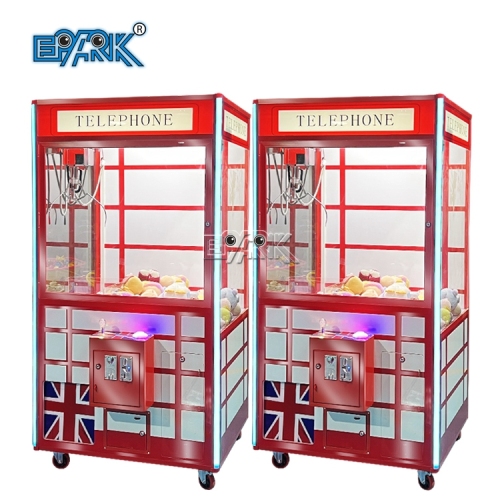 Big British Style Gift Machine Arcade Coin Operated Toy claw Crane Vending Machine Gift Game Machine